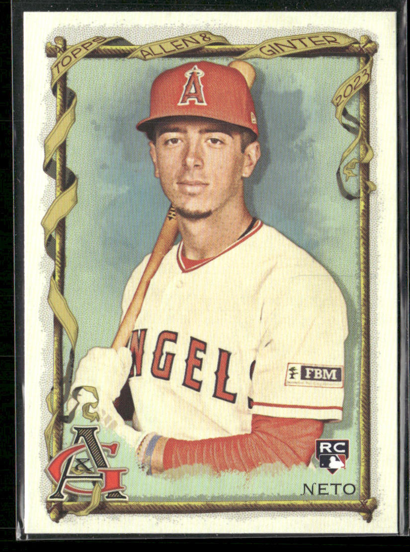 Zach Neto 2023 Topps Allen & Ginter #194 RC Los Angeles Angels