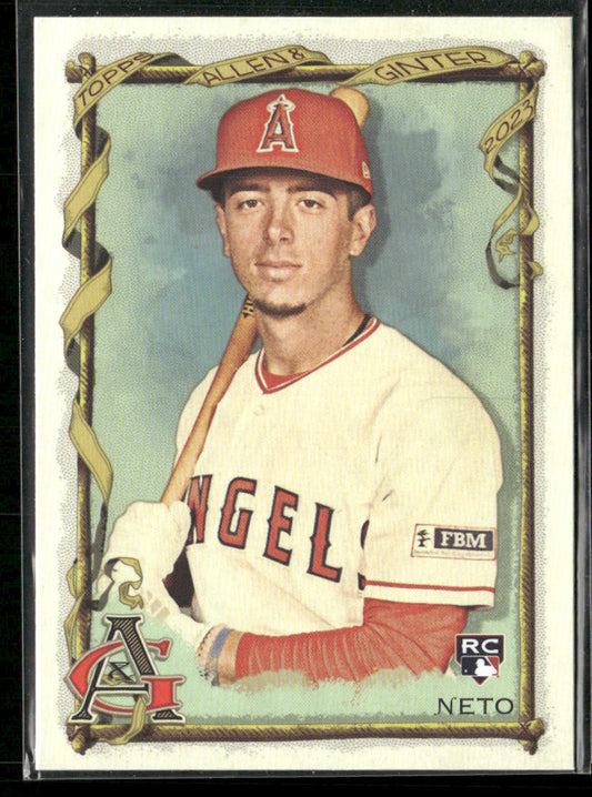 Zach Neto 2023 Topps Allen & Ginter #194 RC Los Angeles Angels