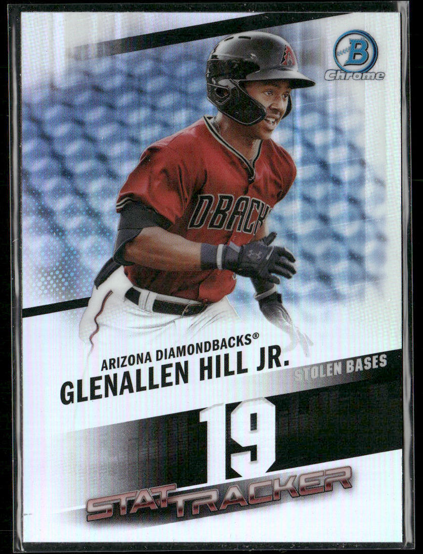 Glenallen Hill Jr. 2020 Bowman Chrome Stat Tracker #ST-7 Arizona Diamondbacks