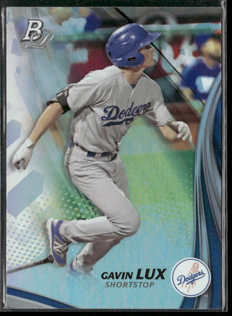 Gavin Lux 2017 Bowman Platinum Top Prospects #TP-GL Los Angeles Dodgers