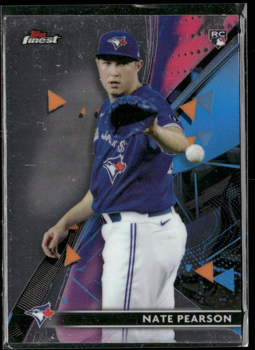 Nate Pearson 2021 Finest #81 RC Toronto Blue Jays