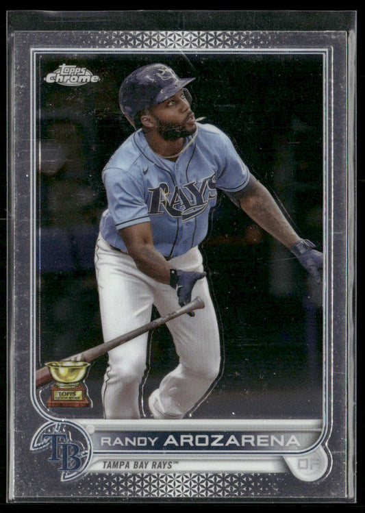 Randy Arozarena 2022 Topps Chrome Sonic #161 Tampa Bay Rays