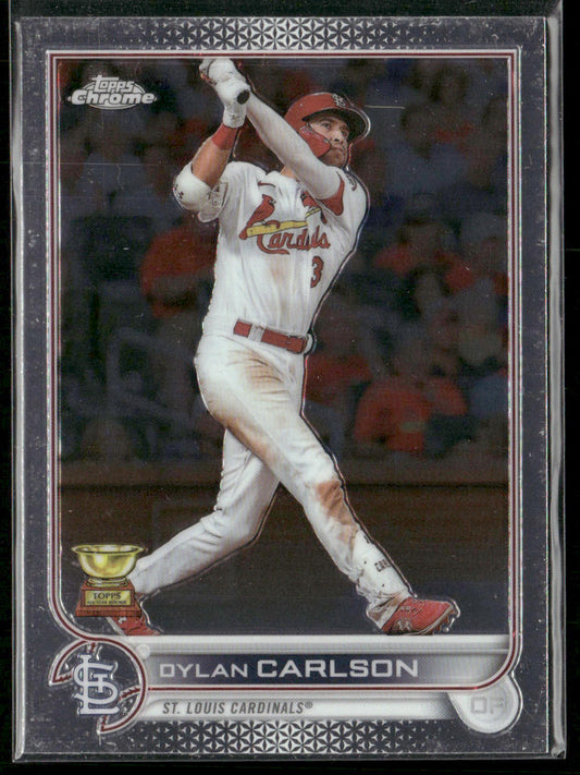 Dylan Carlson 2022 Topps Chrome Sonic #158 St. Louis Cardinals