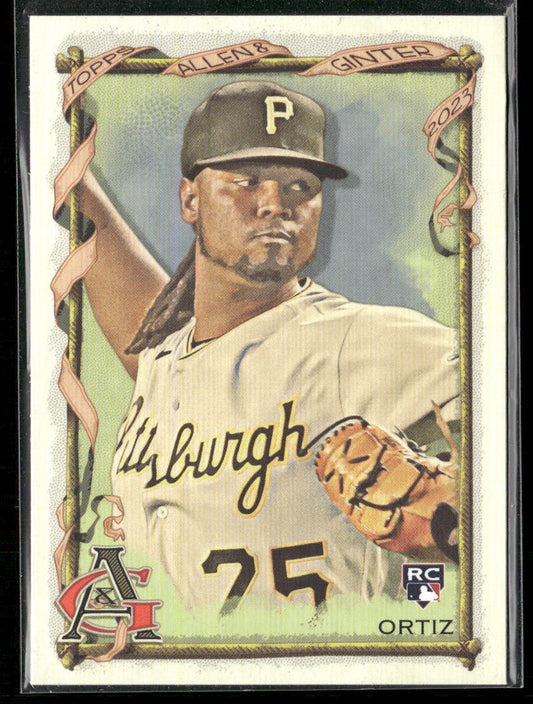 Luis Ortiz 2023 Topps Allen & Ginter #145 RC Pittsburgh Pirates