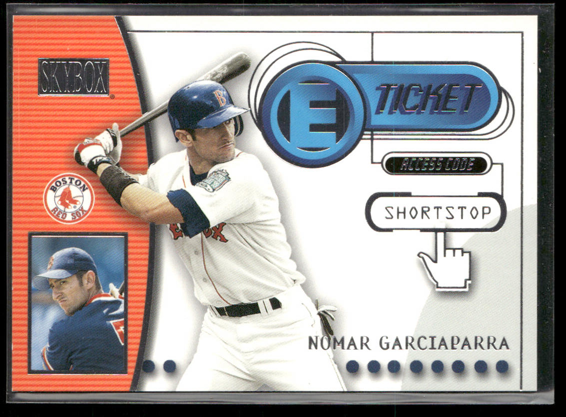 Nomar Garciaparra 2000 SkyBox E-Ticket #3ET Boston Red Sox