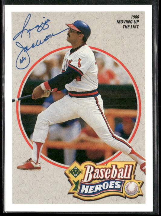 Reggie Jackson 1990 Upper Deck Baseball Heroes: Reggie Jackson #7