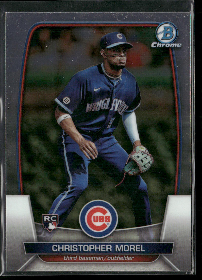 Christopher Morel 2023 Bowman Chrome #71 RC Chicago Cubs