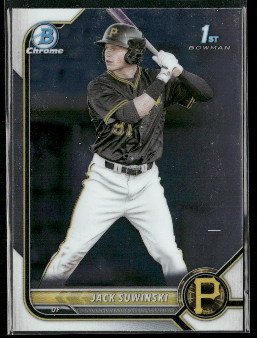 Jack Suwinski 2022 Bowman Chrome Prospects #BCP-84 Pittsburgh Pirates