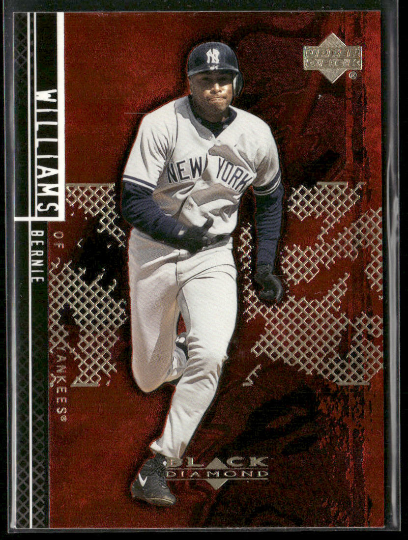 Bernie Williams 2000 Upper Deck Black Diamond Rookie Edition #41 Yankees