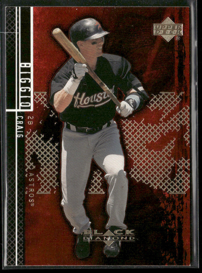Craig Biggio 2000 Upper Deck Black Diamond Rookie Edition #43 Houston Astros