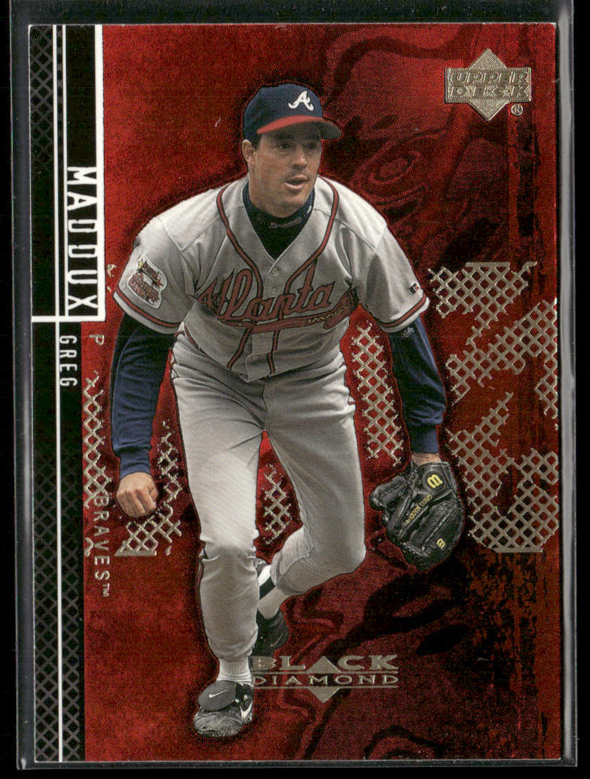 Greg Maddux 2000 Upper Deck Black Diamond Rookie Edition #46 Atlanta Braves