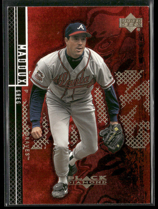 Greg Maddux 2000 Upper Deck Black Diamond Rookie Edition #46 Atlanta Braves