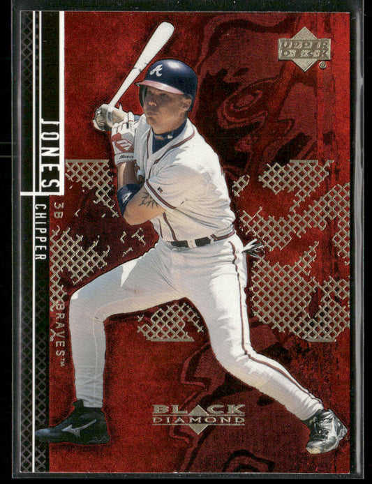 Chipper Jones 2000 Upper Deck Black Diamond Rookie Edition #47 Atlanta Braves