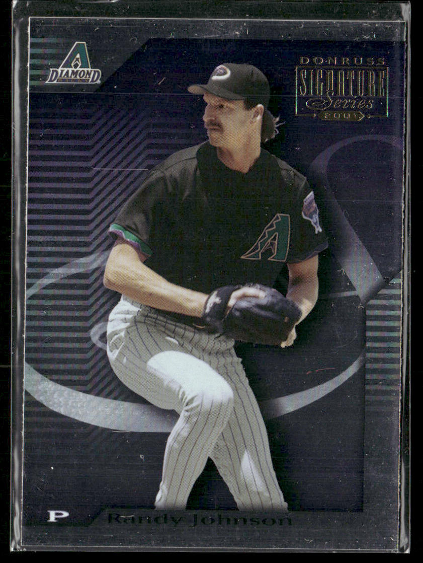 Randy Johnson 2001 Donruss Signature #108 Arizona Diamondbacks