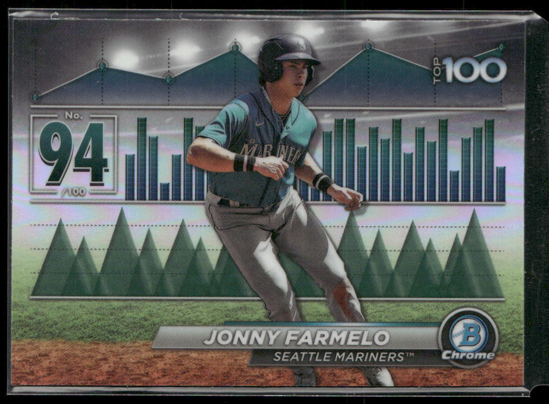 Jonny Farmelo 2024 Bowman Bowman Scouts' Top 100 #BTP-94 Seattle Mariners