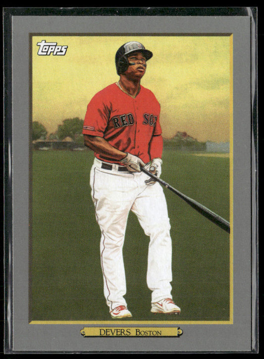 Rafael Devers 2020 Topps Turkey Red 2020 Box Toppers #OTR-8 Boston Red Sox