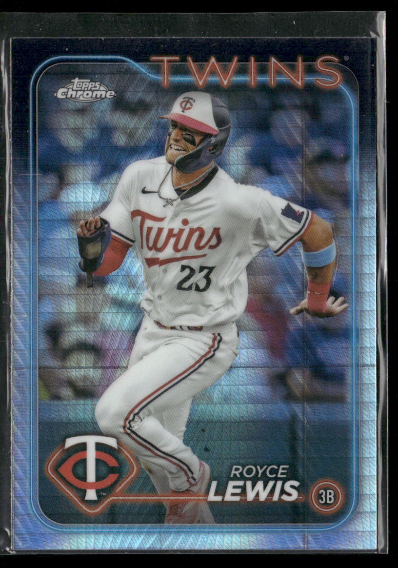 Royce Lewis 2024 Topps Chrome Prism Refractors #217 Minnesota Twins