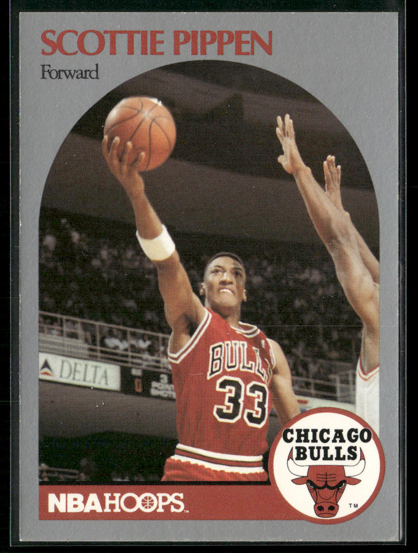Scottie Pippen 1990-91 Hoops #69 Chicago Bulls
