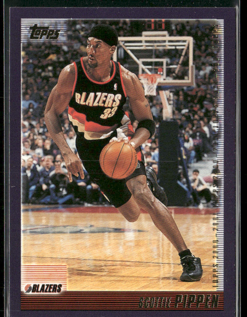 Scottie Pippen 2000-01 Topps #30 Portland Trail Blazers
