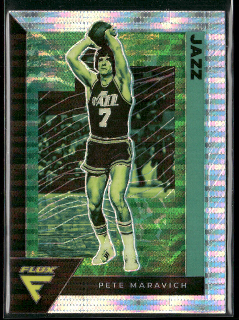 Pete Maravich 2020-21 Panini Flux Pulsar #200 Utah Jazz