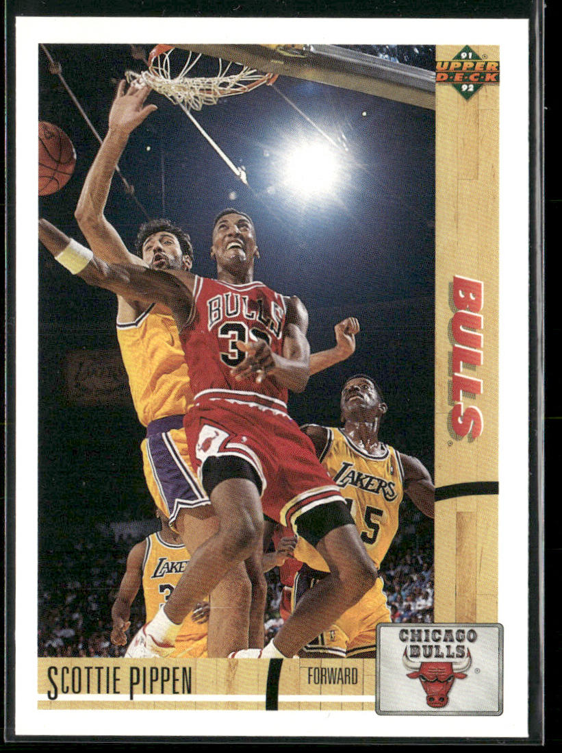Scottie Pippen 1991-92 Upper Deck #125 Chicago Bulls