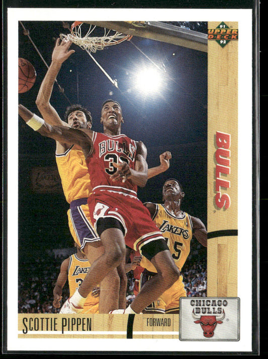 Scottie Pippen 1991-92 Upper Deck #125 Chicago Bulls