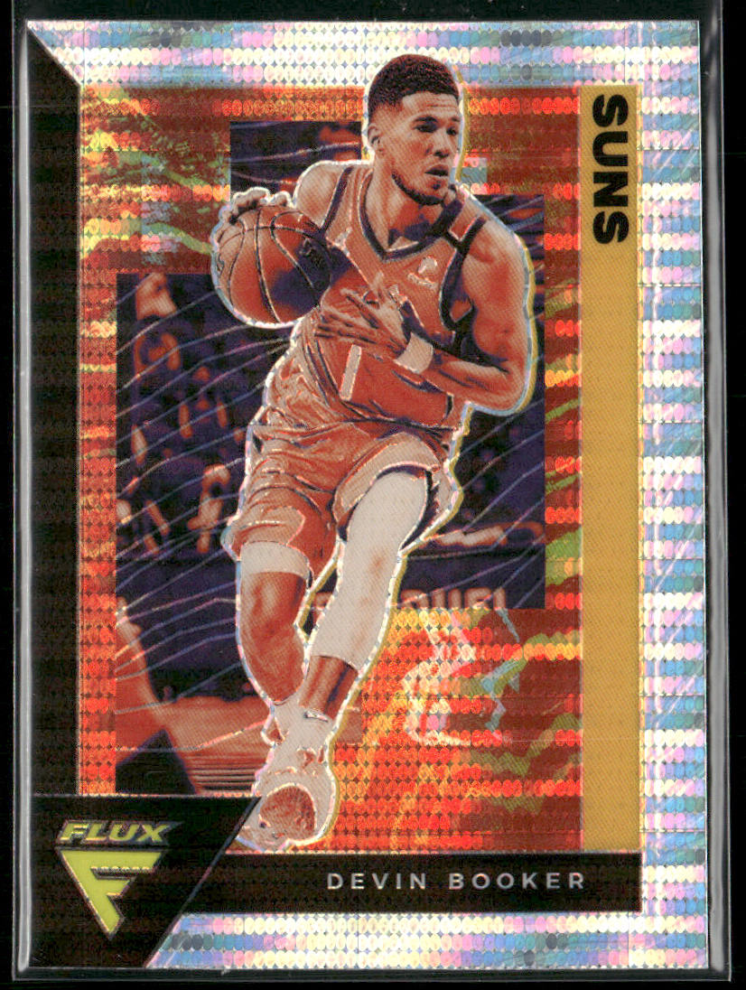 Devin Booker 2020-21 Panini Flux Pulsar #140 Phoenix Suns