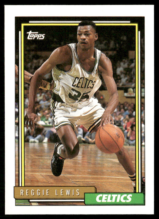 Reggie Lewis 1992-93 Topps #297 Boston Celtics