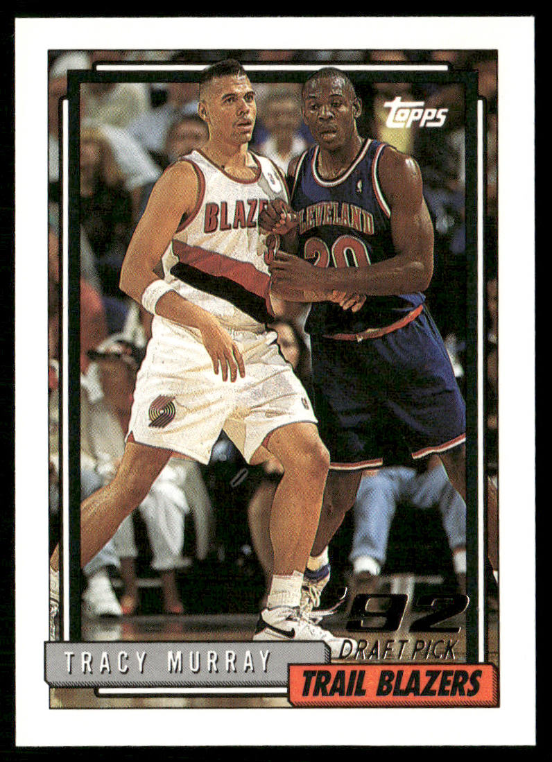 Tracy Murray 1992-93 Topps #279 RC Portland Trail Blazers