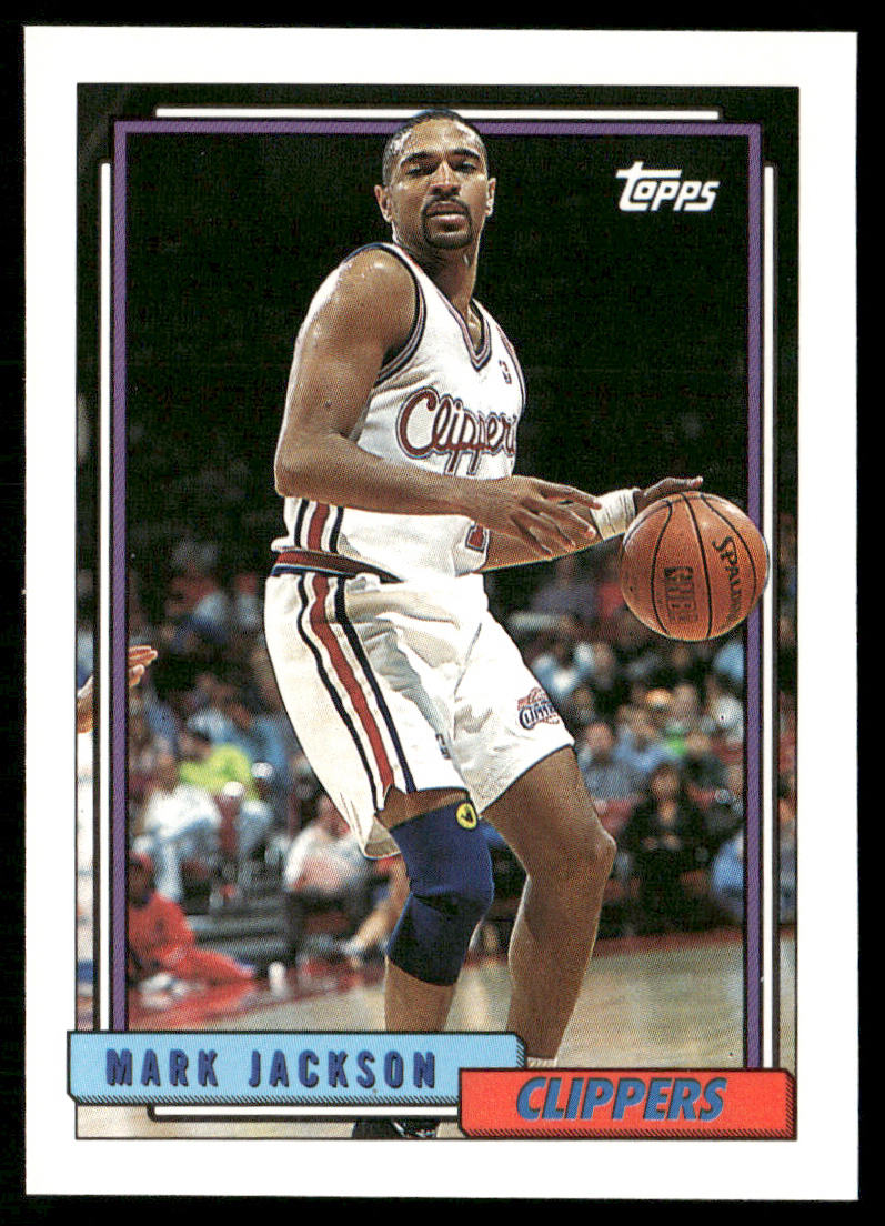 Mark Jackson 1992-93 Topps #325 Los Angeles Clippers