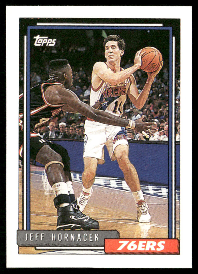 Jeff Hornacek 1992-93 Topps #343 Philadelphia 76ers