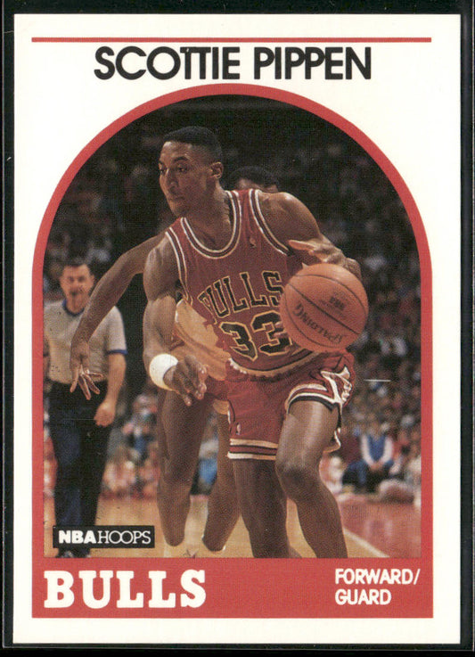 Scottie Pippen 1989-90 Hoops #244 Chicago Bulls