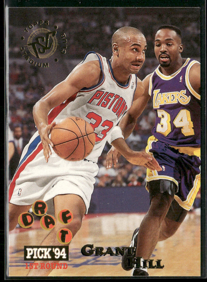 Grant Hill 1994-95 Stadium Club #195 Detroit Pistons
