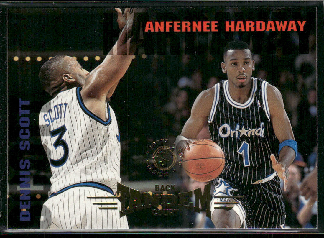 Dennis Scott / Anfernee Hardaway 1994-95 Stadium Club #279 Orlando Magic