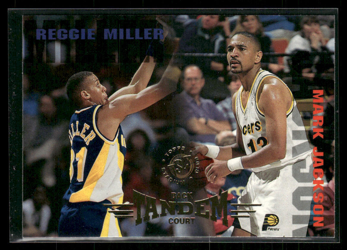 Reggie Miller / Mark Jackson 1994-95 Stadium Club #328 Indiana Pacers