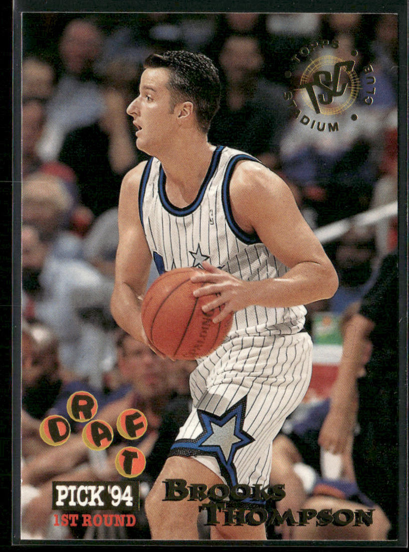 Brooks Thompson 1994-95 Stadium Club #345 RC Orlando Magic