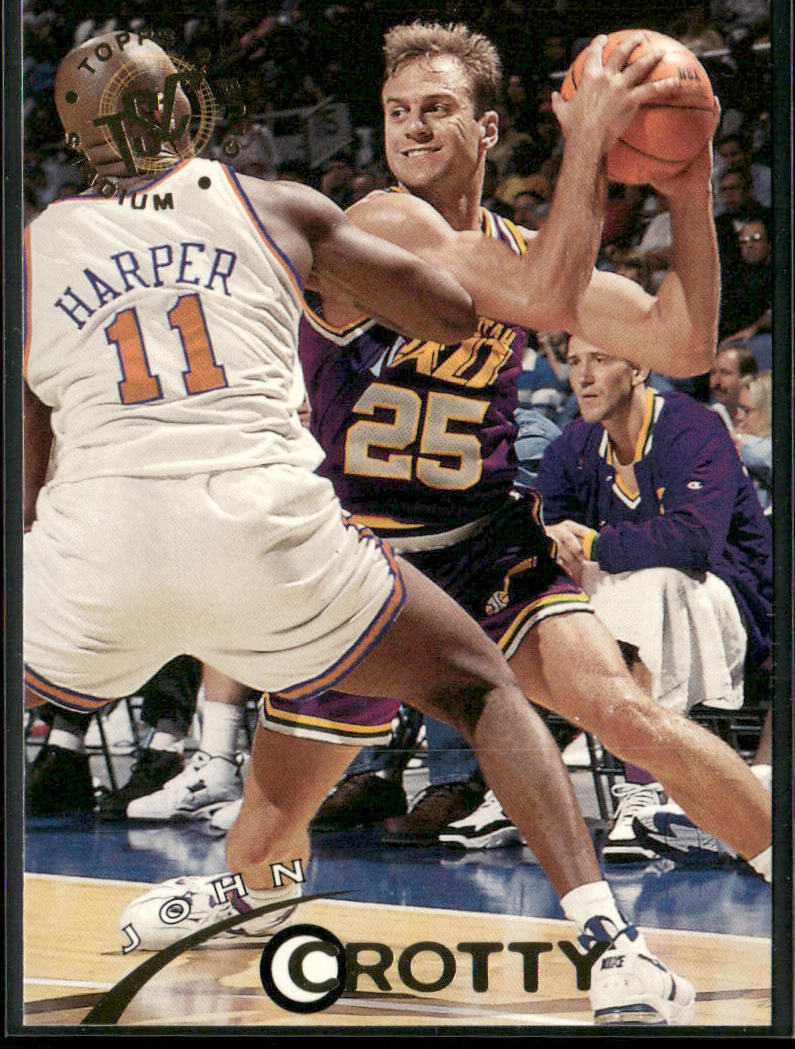 John Crotty 1994-95 Stadium Club #208 Utah Jazz
