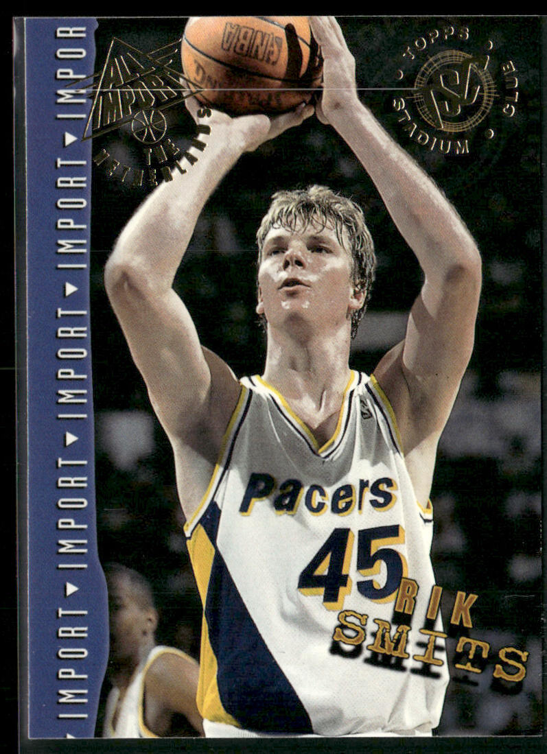 Rik Smits 1994-95 Stadium Club #255 Indiana Pacers