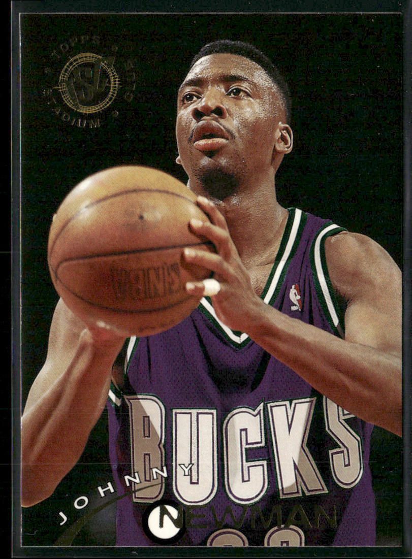 Johnny Newman 1994-95 Stadium Club #311 Milwaukee Bucks