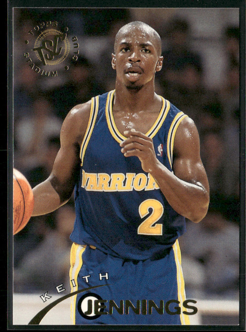 Keith Jennings 1994-95 Stadium Club #192 Golden State Warriors