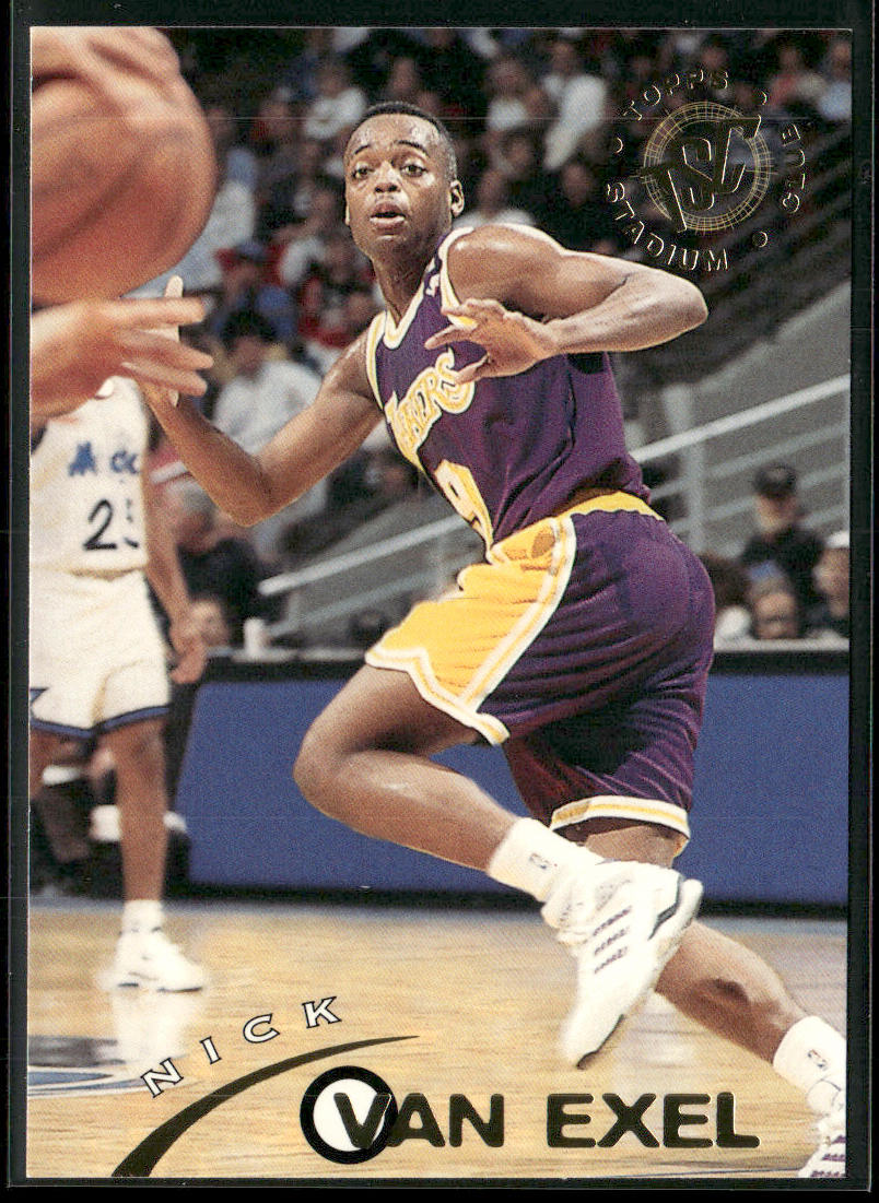 Nick Van Exel 1994-95 Stadium Club #269 Los Angeles Lakers