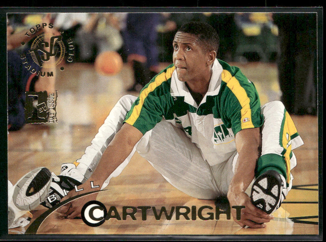Bill Cartwright 1994-95 Stadium Club #222 Seattle SuperSonics