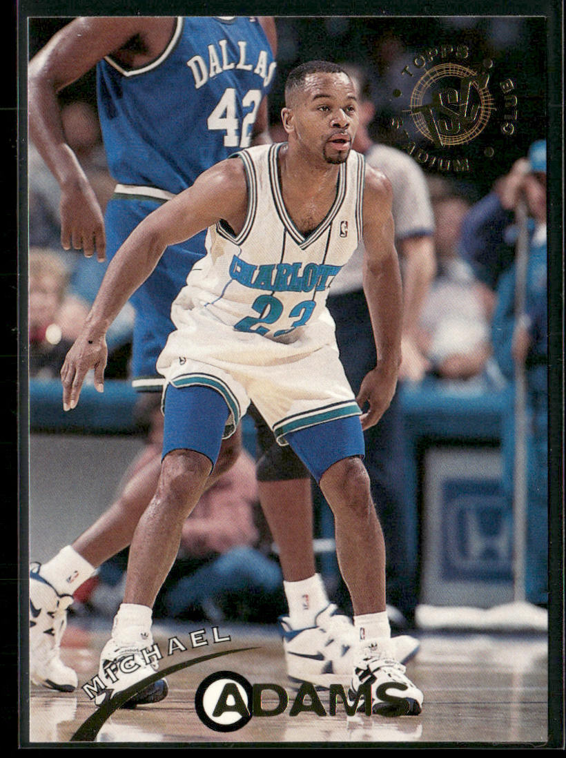 Michael Adams 1994-95 Stadium Club #246 Charlotte Hornets