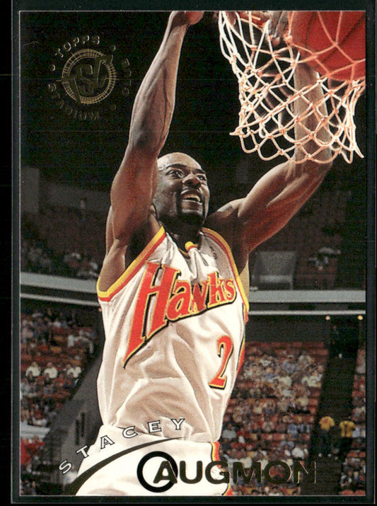 Stacey Augmon 1994-95 Stadium Club #342 Atlanta Hawks