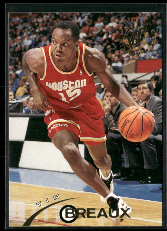 Tim Breaux 1994-95 Stadium Club #214 RC Houston Rockets