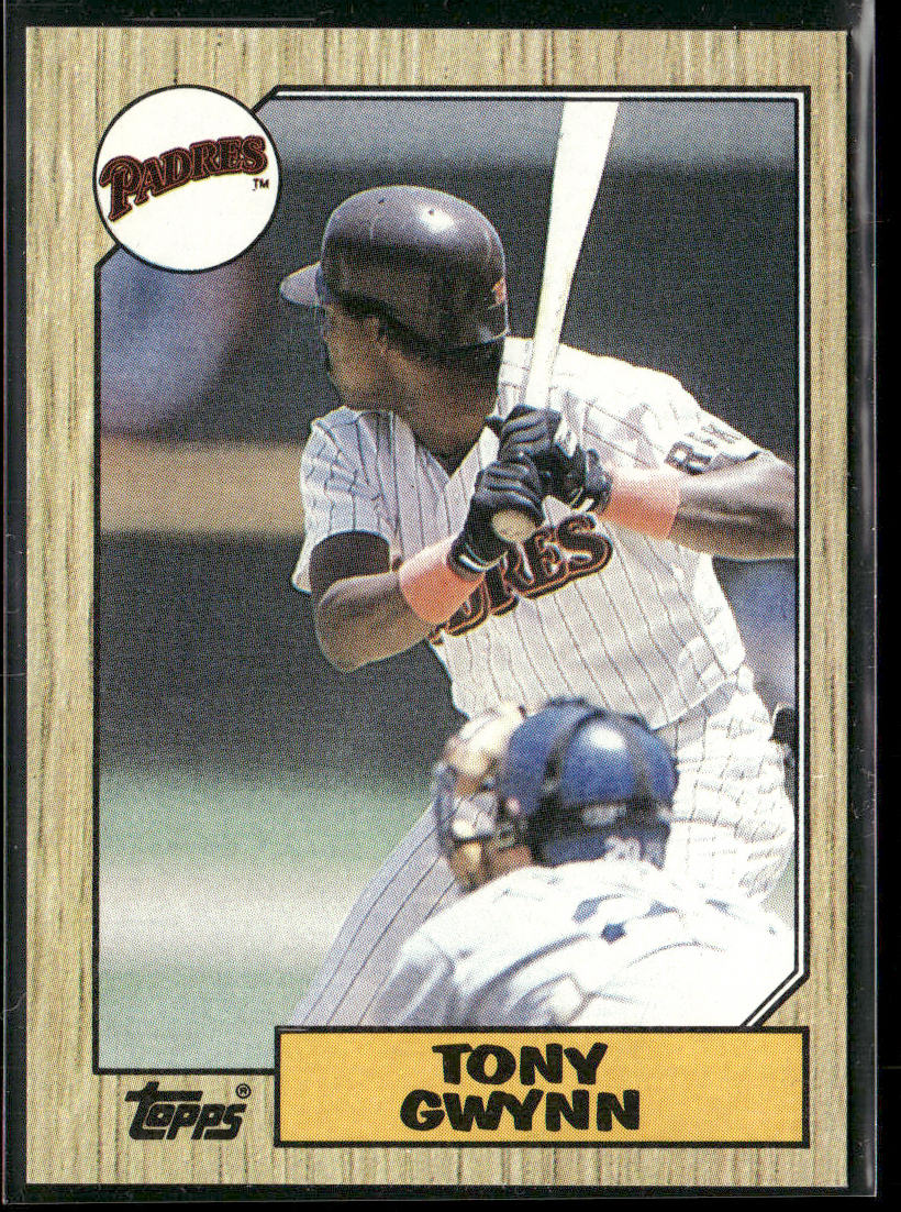 Tony Gwynn 1987 Topps #530 San Diego Padres