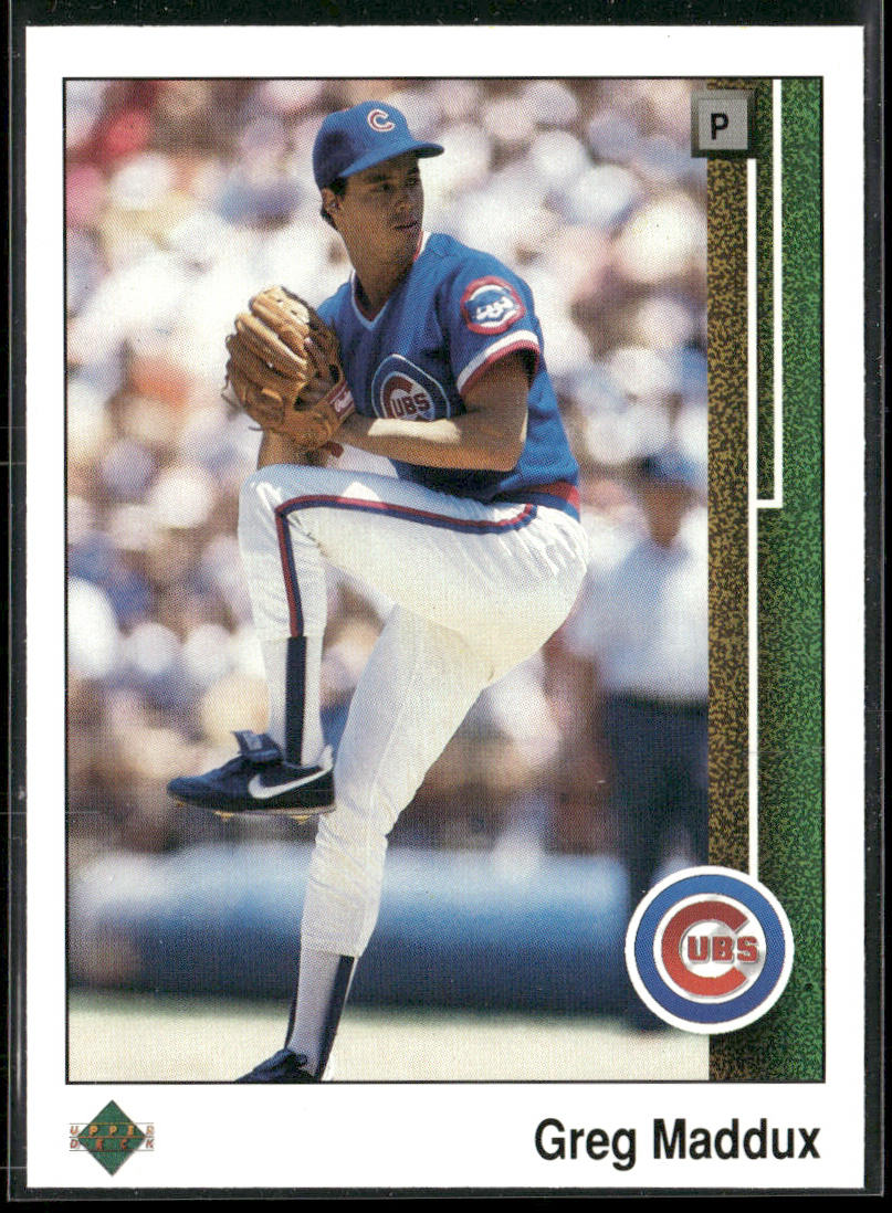 Greg Maddux 1989 Upper Deck #241 Chicago Cubs