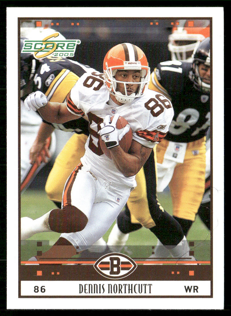 Dennis Northcutt 2005 Score #66 Cleveland Browns