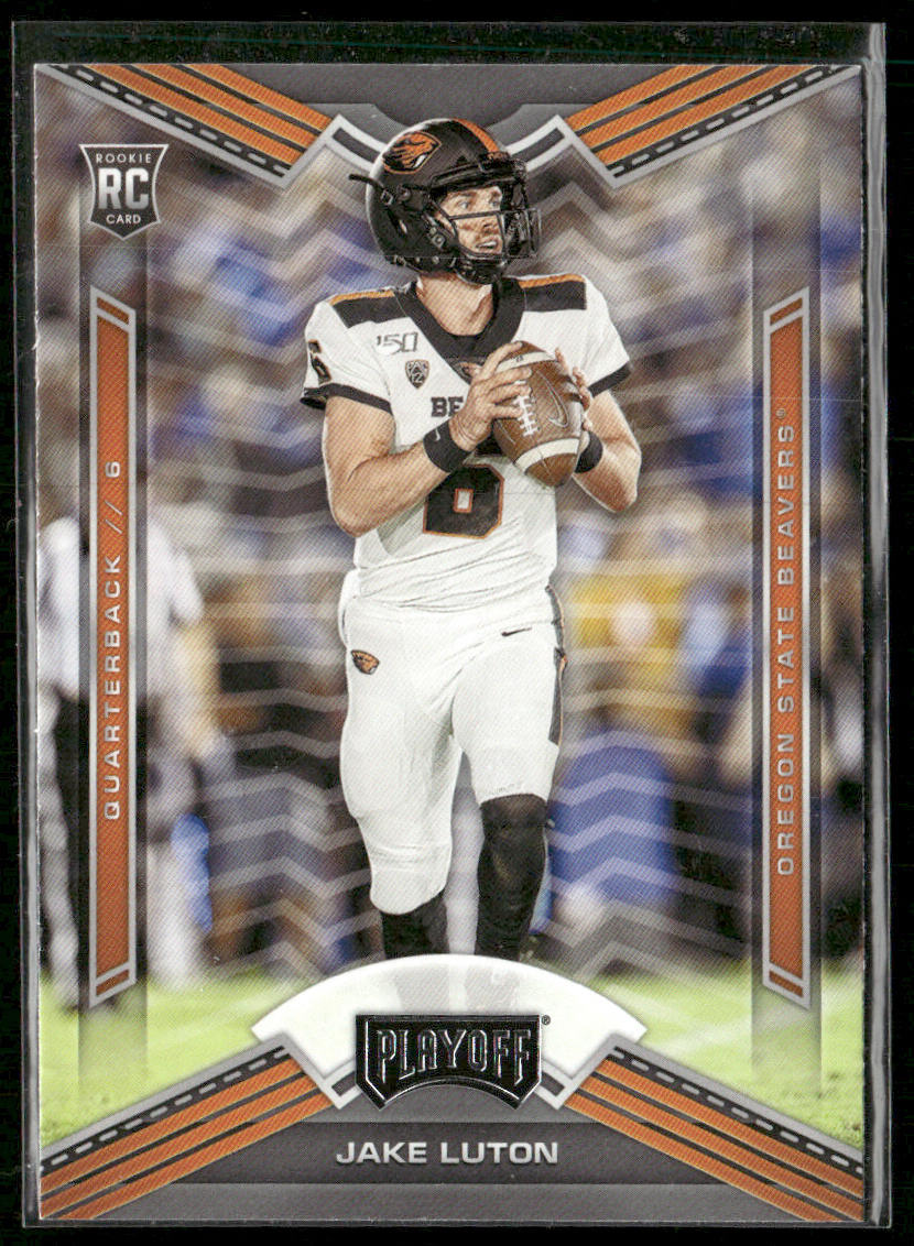 Jake Luton 2020 Panini Chronicles Draft Picks Playoff Draft Picks #23 Beavers