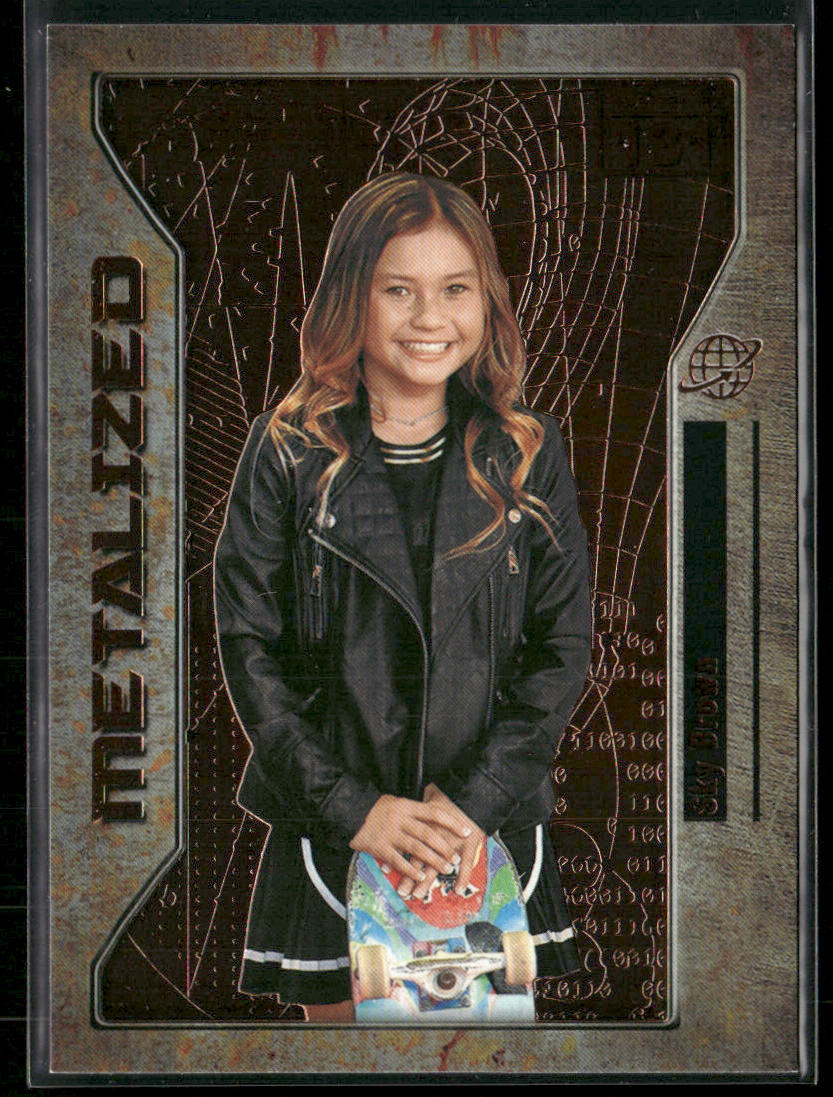 Sky Brown 2021 SkyBox Metal Universe Champions Copper #131